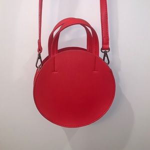 Red Circle Purse